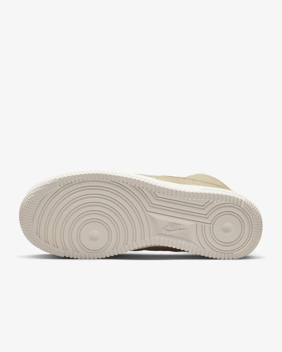 Nike Air Force 1 Sculpt Women's Shoes - Sanddrift/Summit White/Light Soft Pink Athletic Sneakers