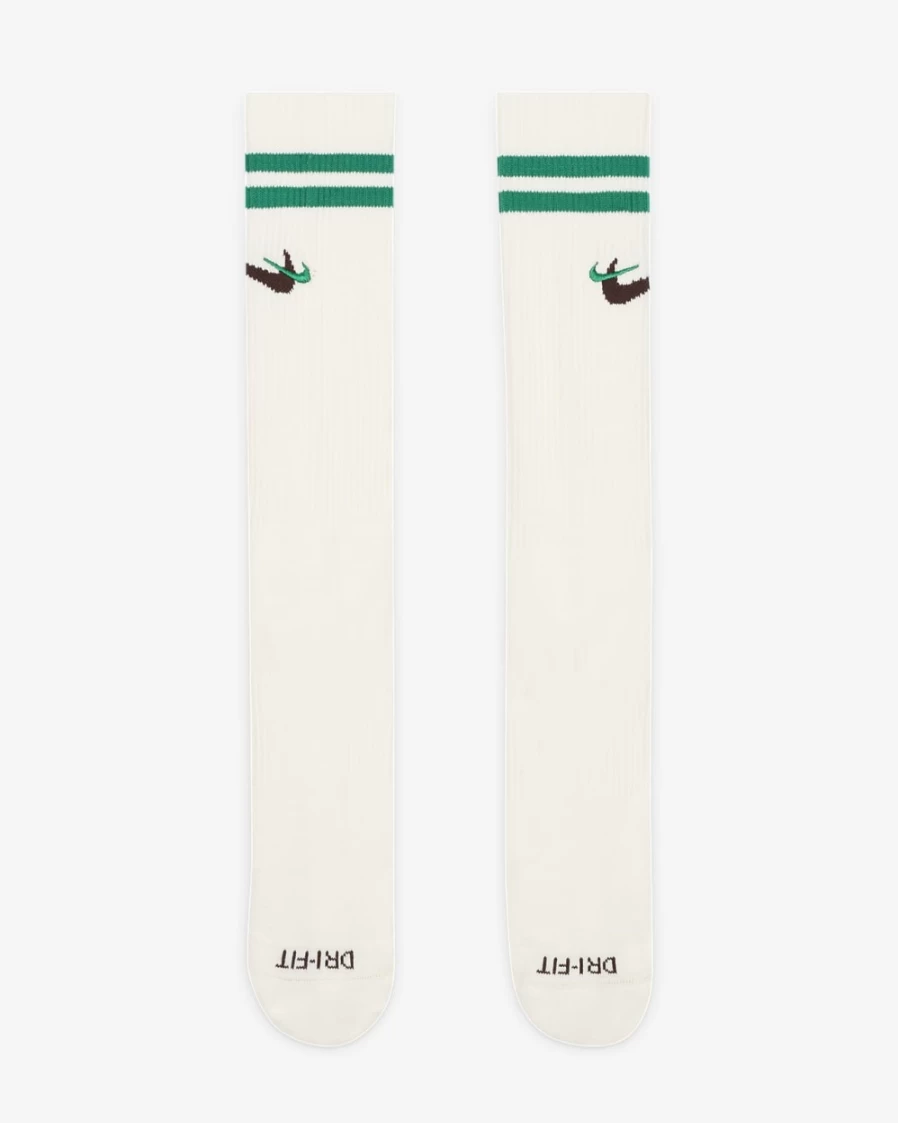 Nike Everyday Plus Force Cushioned Crew Socks for Men & Women - Sail, Malachite, Black