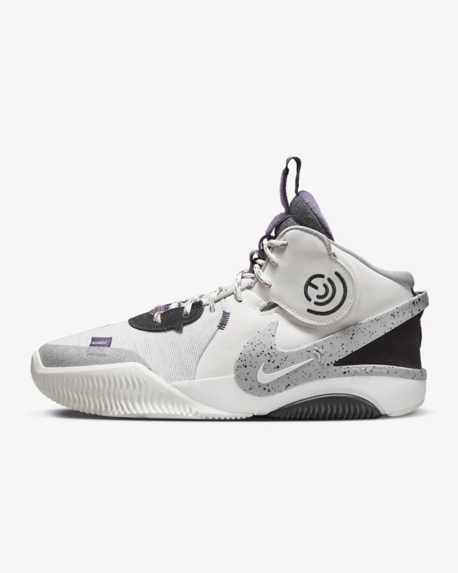 Nike Air Deldon "Together We Fly" Basketball Shoes for Men & Women - Summit White/Pale Ivory/Light Smoke Grey