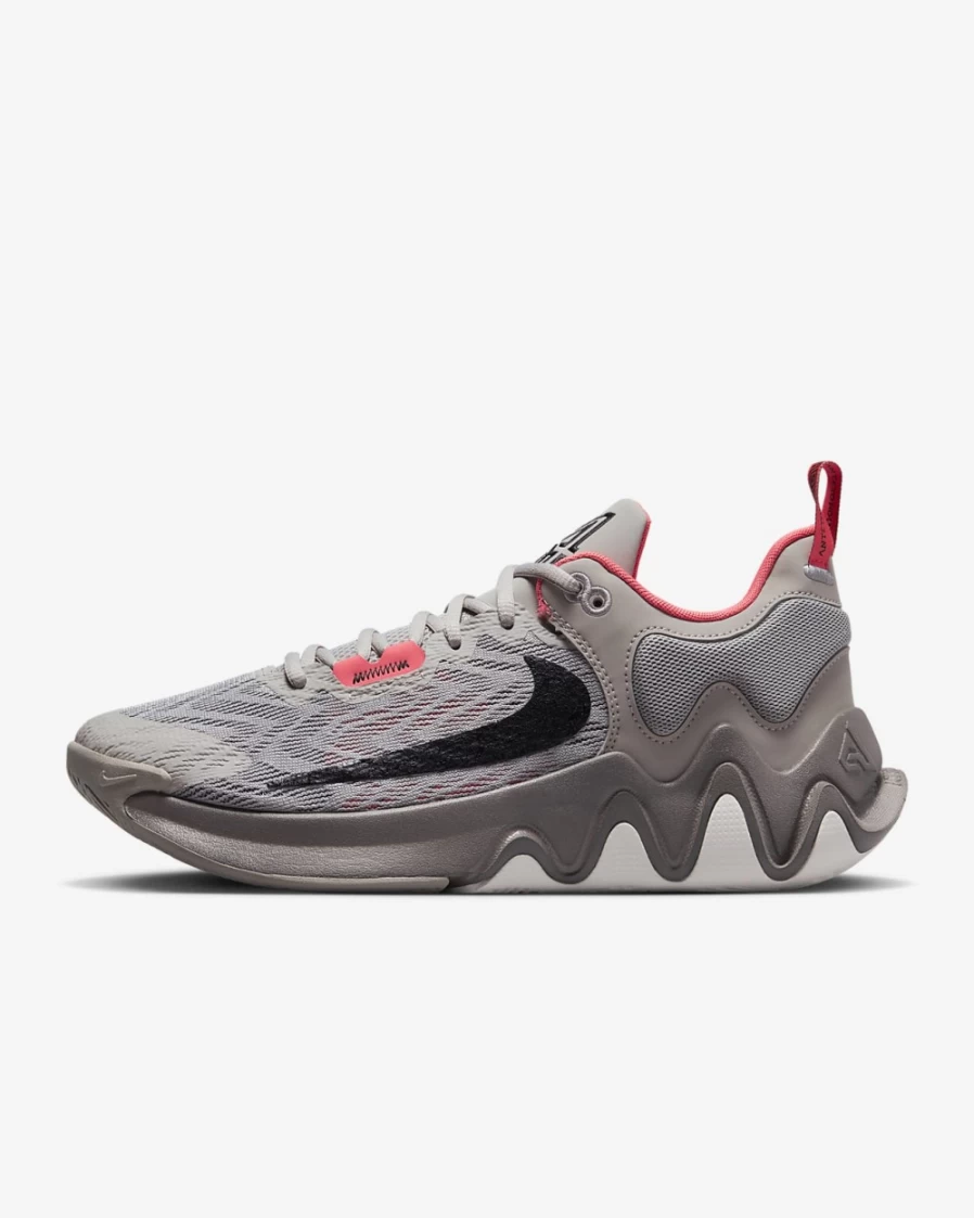 Nike Giannis Immortality 2 Basketball Shoes for Men & Women - Cobblestone/Ironstone/Magic Ember/Black