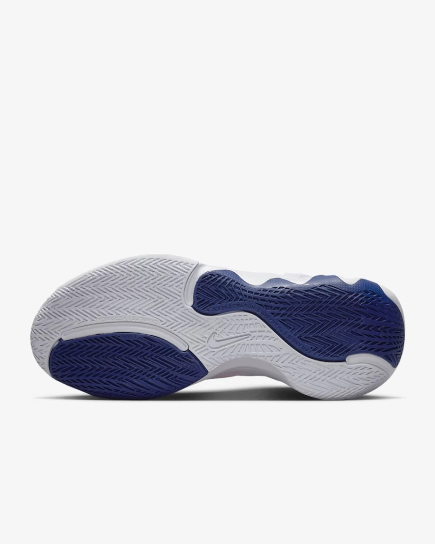 Nike Giannis Immortality 2 Basketball Shoes for Men & Women - White/Deep Royal Blue/Hyper Pink/Metallic Silver