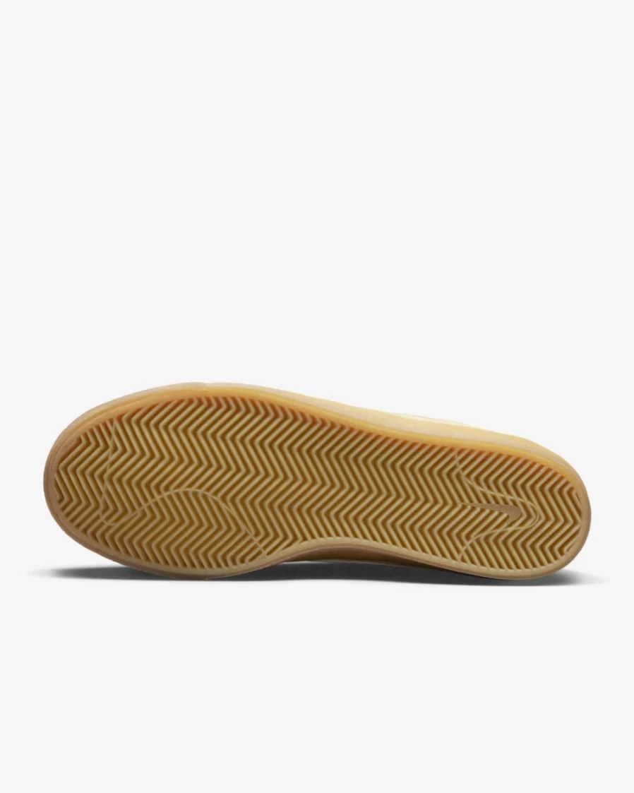 Nike SB Bruin High Skate Shoes for Women - Lemon Wash & Gum Light Brown Colorway