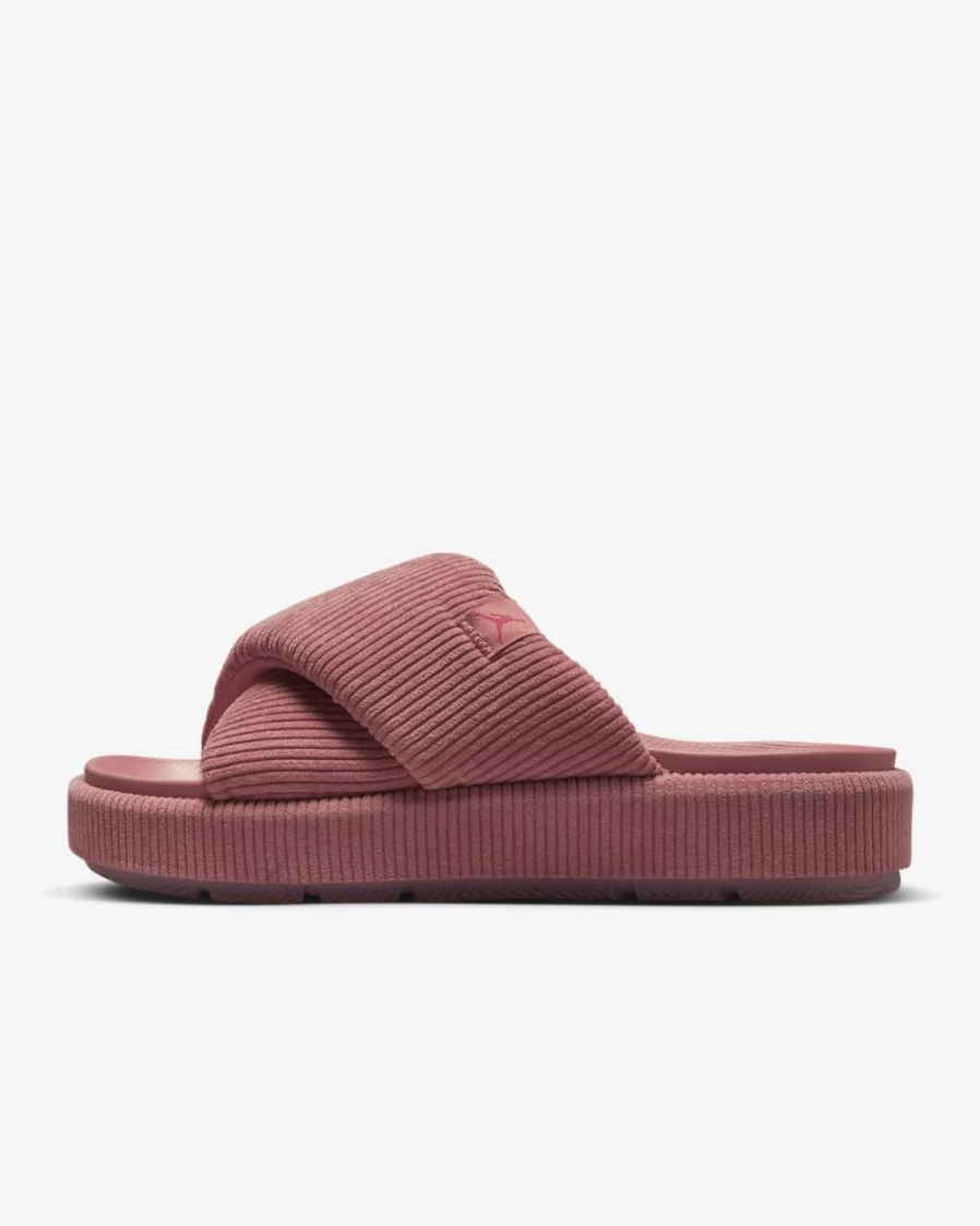 Nike Jordan Sophia Women's Slides - Canyon Pink, Sail, Ice Blue, Fire Red Color Options