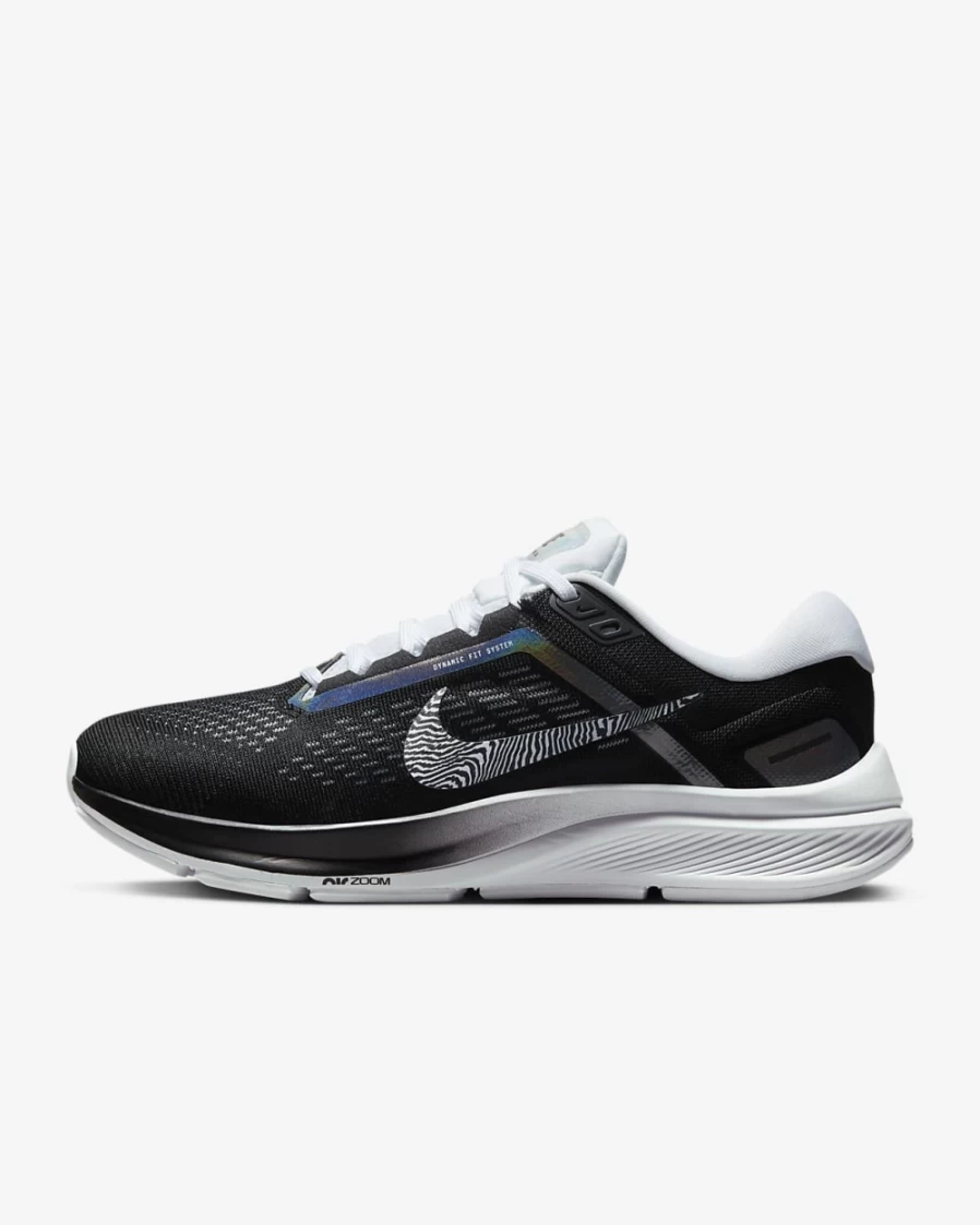 Nike Structure 24 Premium Women's Road Running Shoes - Black/White