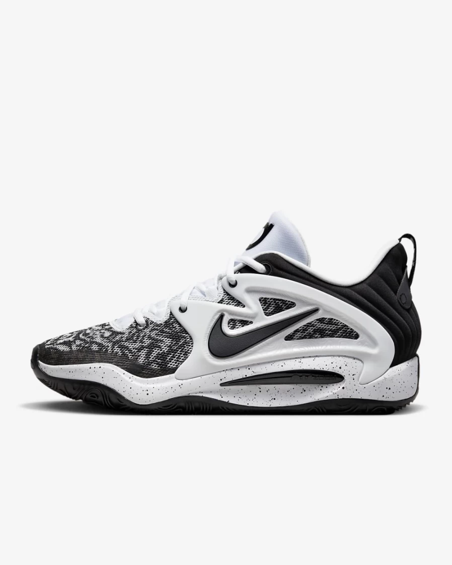 Nike KD15 Team Basketball Shoes for Men & Women - White/White/Black