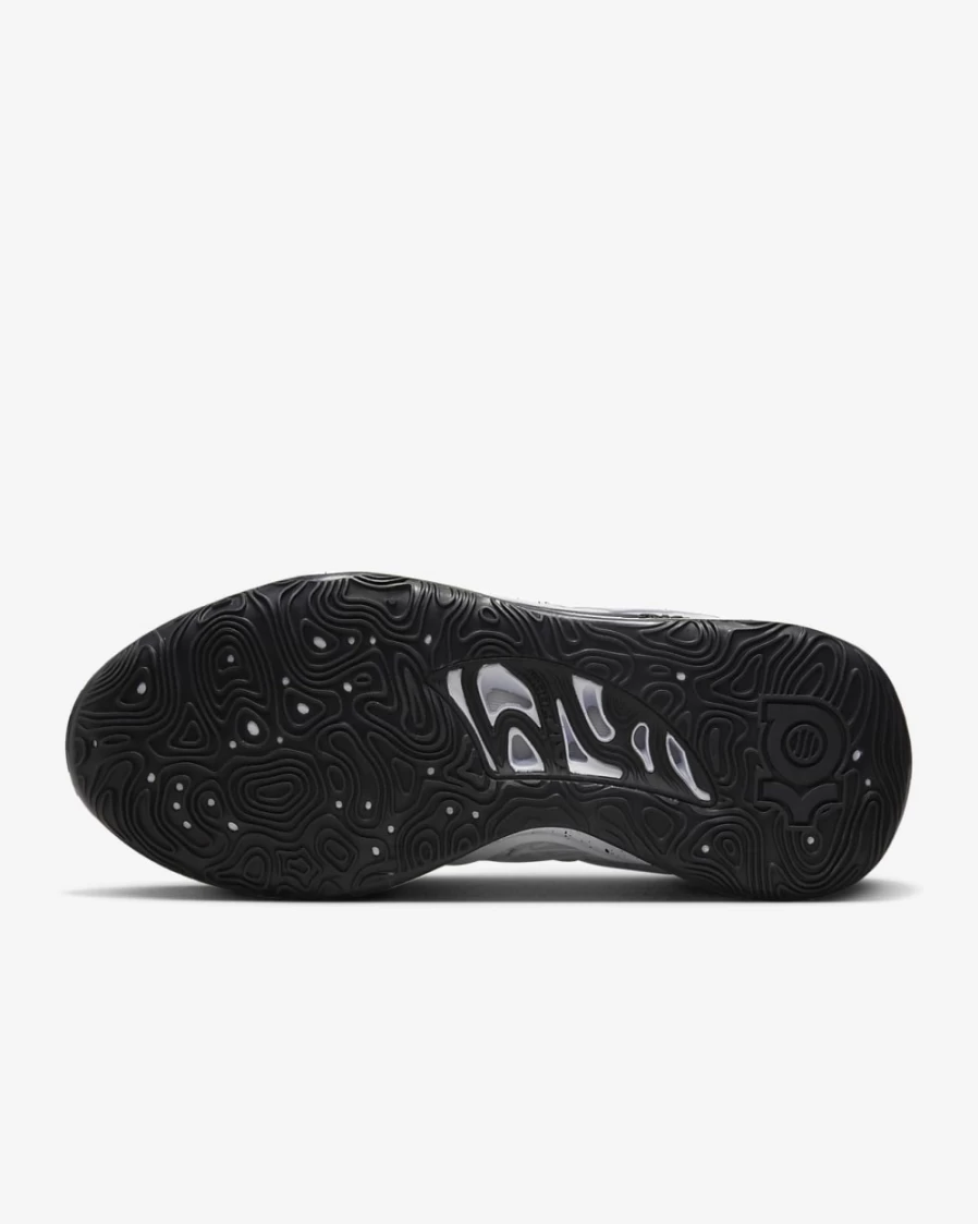 Nike KD15 Team Basketball Shoes for Men & Women - White/White/Black