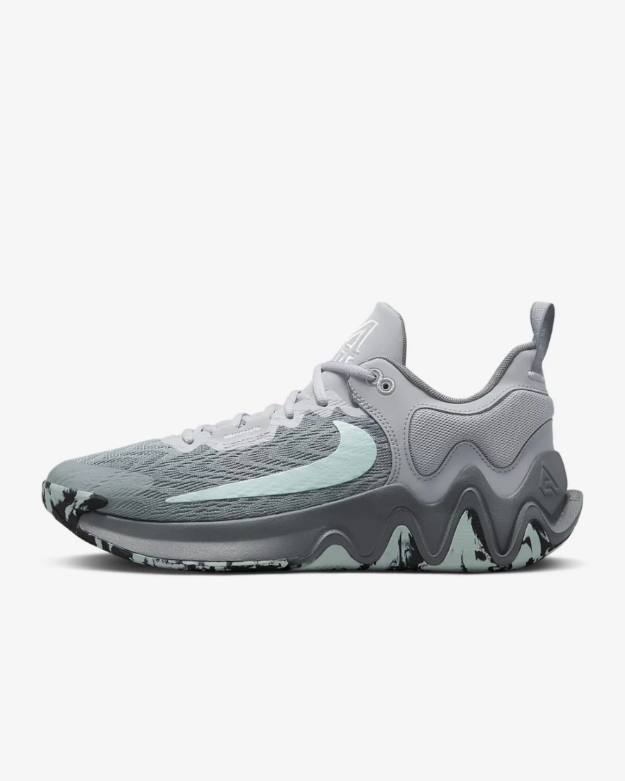 Nike Giannis Immortality 2 Basketball Shoes for Men & Women - Cool Grey/Wolf Grey/White/Glacier Blue