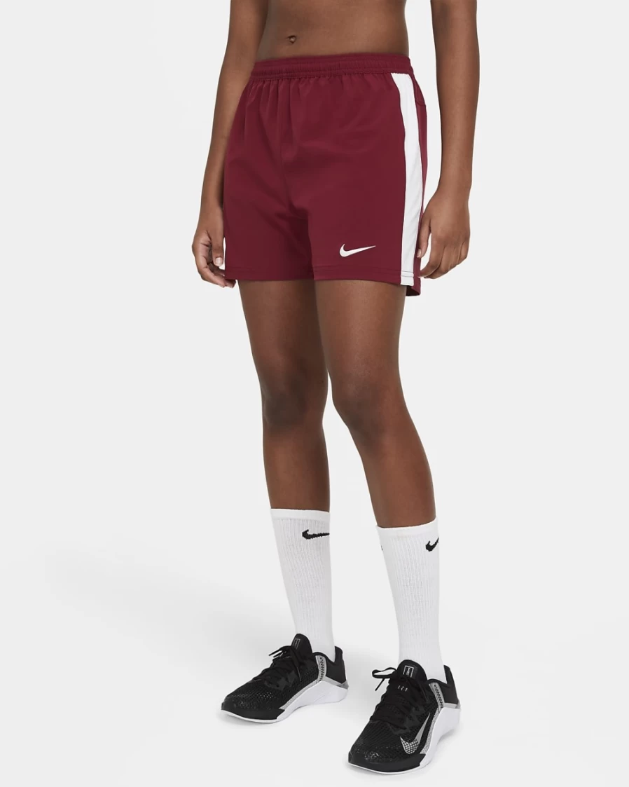 Nike Vapor Women's Flag Football Shorts - Team Cardinal/White Athletic Shorts for Women