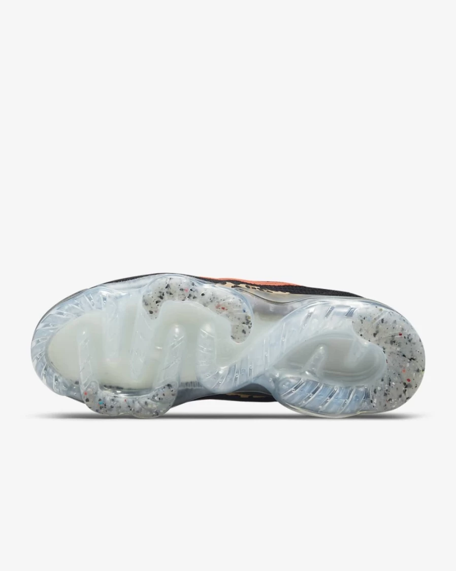 Nike Air VaporMax 2021 Flyknit Women's Running Shoes - Black/Praline/Light British Tan/Habanero Red