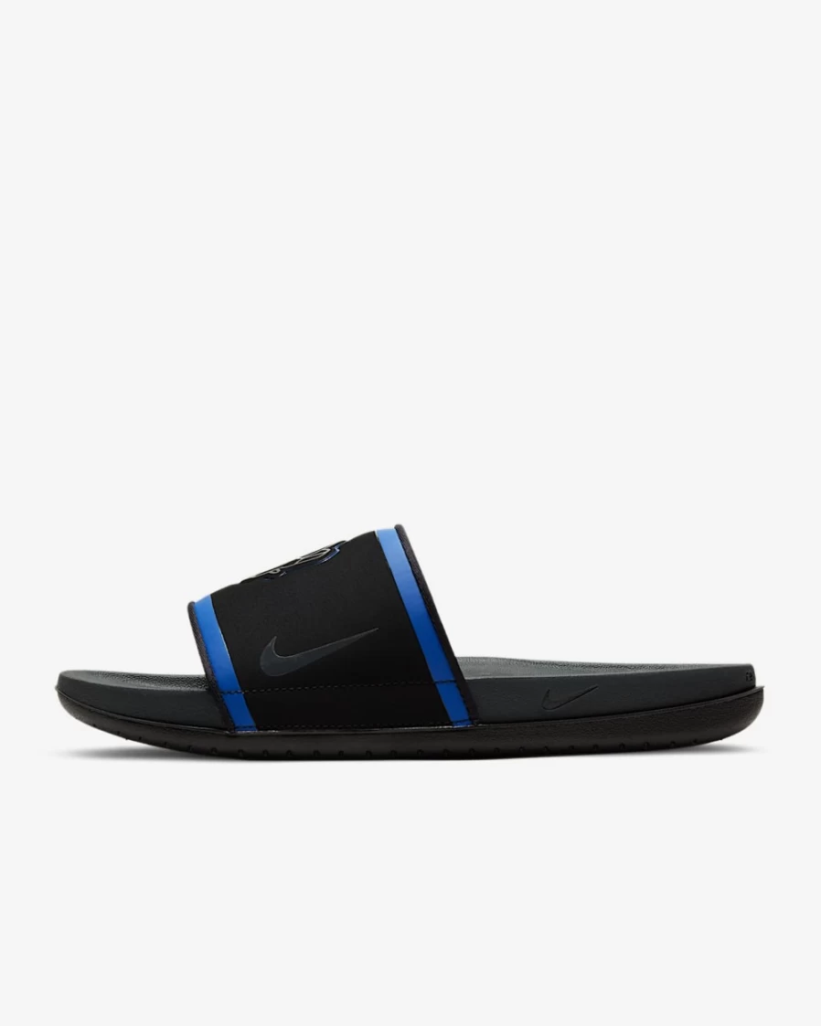 Nike Offcourt NFL Los Angeles Rams Slide Sandals for Men & Women - Black/Hyper Royal/Midwest Gold/Anthracite