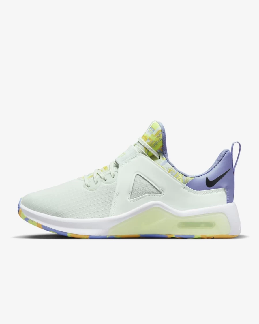 Nike Air Max Bella TR 5 Premium Women's Training Shoes - Barely Green/Football Grey/Light Thistle/Dark Smoke Grey