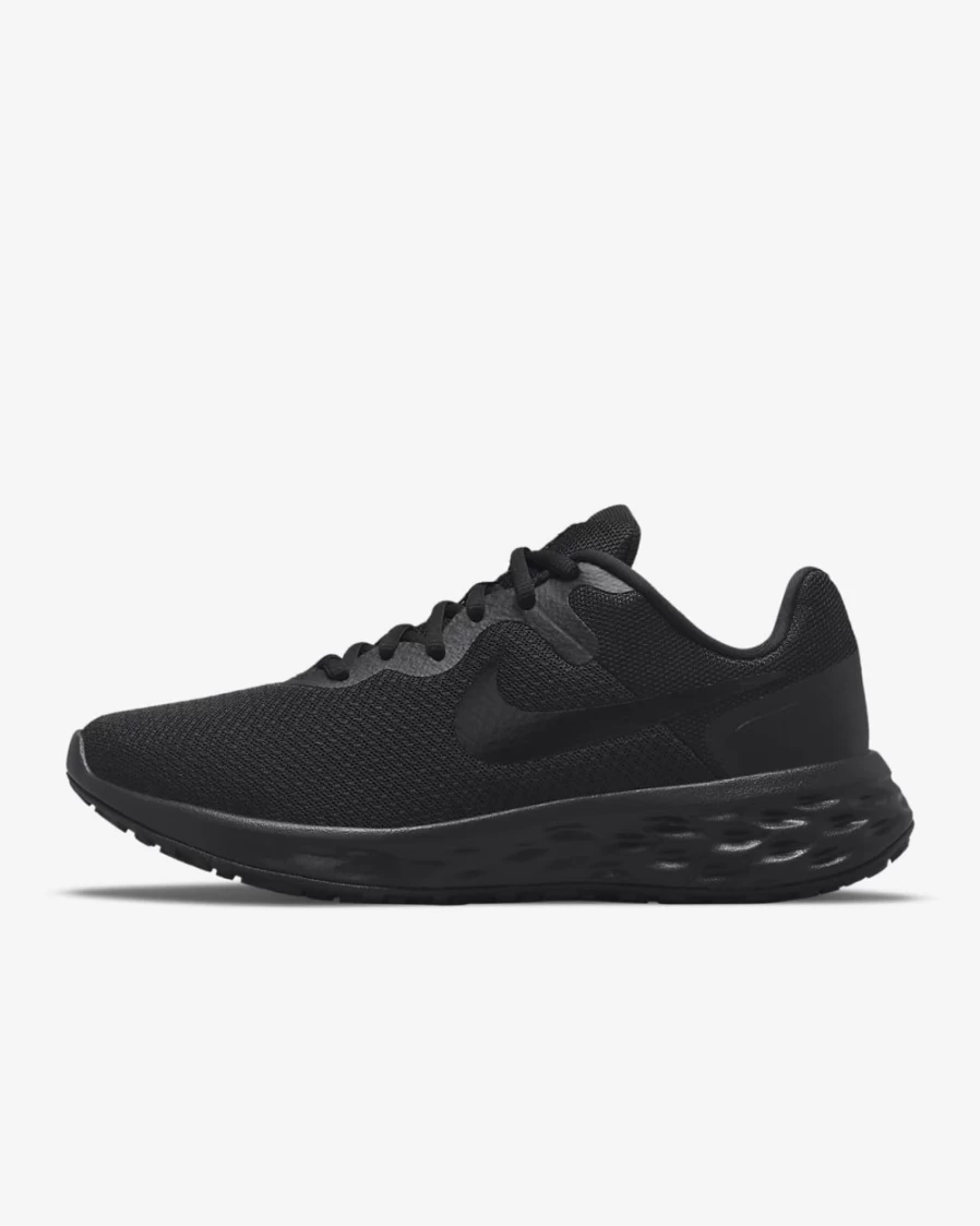 Nike Revolution 6 Next Nature Women's Road Running Shoes - Black/Dark Smoke Grey/Black