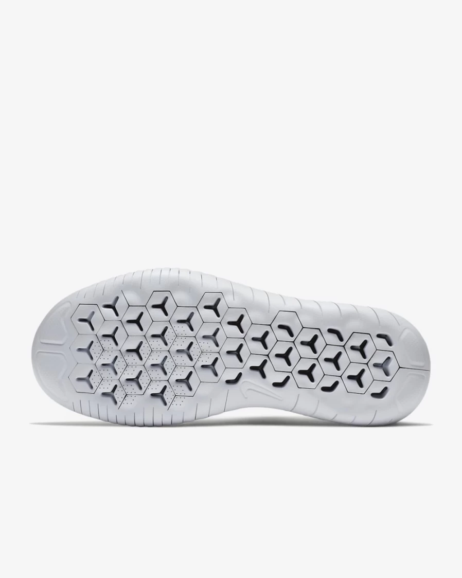 Nike Free Run 2018 Women's Running Shoes White Black Lightweight Comfortable Trainers