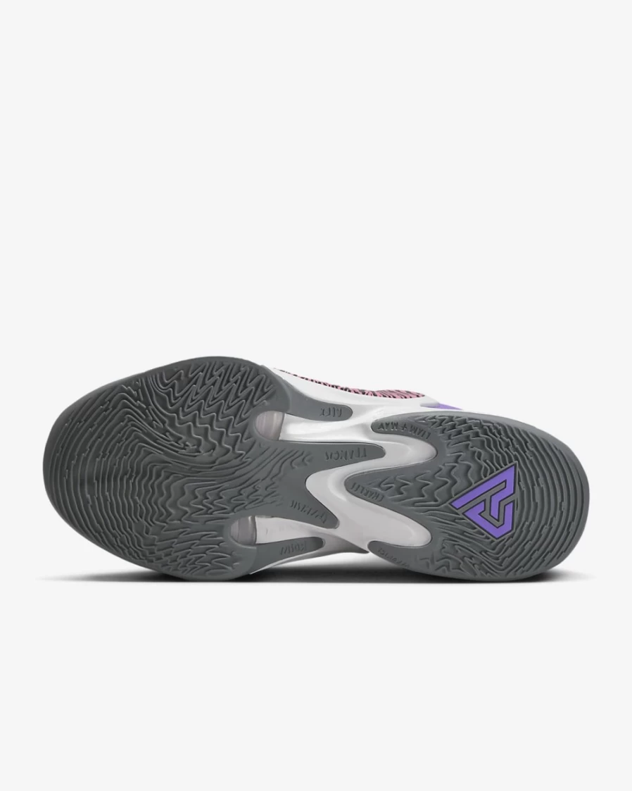 Nike Zoom Freak 4 "Lightning" Basketball Shoes for Men & Women - Action Grape/Summit White/Black/Pinksicle