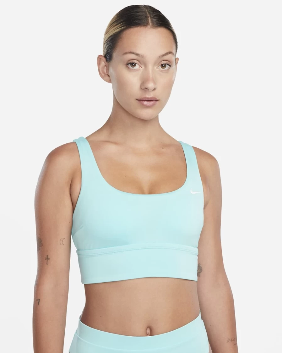 Nike Women's Copa Scoop Neck Midkini Swim Top - Essential Swimwear for Women