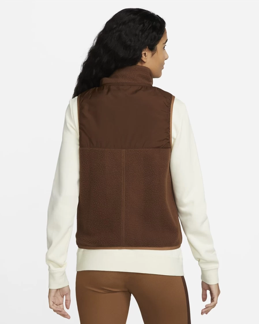 Nike Women's Cacao Wow Sports Utility Vest - Lightweight Comfort for Active Lifestyles