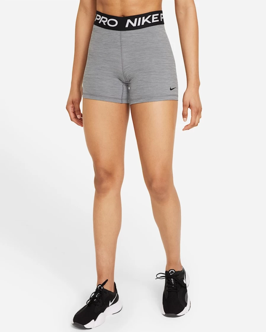 Nike Pro 365 Women's 5" Shorts in Smoke Grey, Heather, Black - Comfort & Performance
