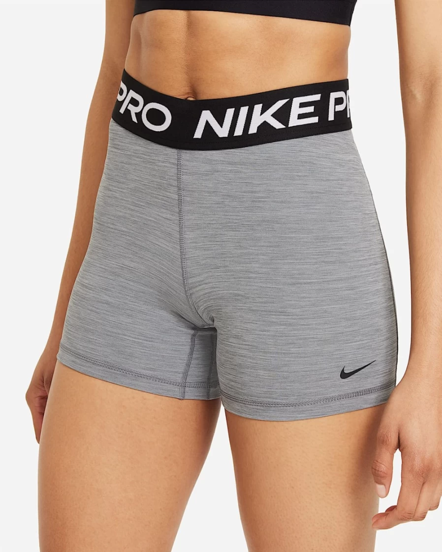 Nike Pro 365 Women's 5" Shorts in Smoke Grey, Heather, Black - Comfort & Performance