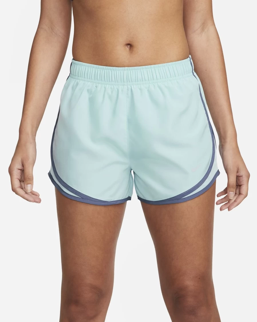 Nike Women's Tempo Brief-Lined Running Shorts - Ocean Bliss/Diffused Blue/Wolf Grey