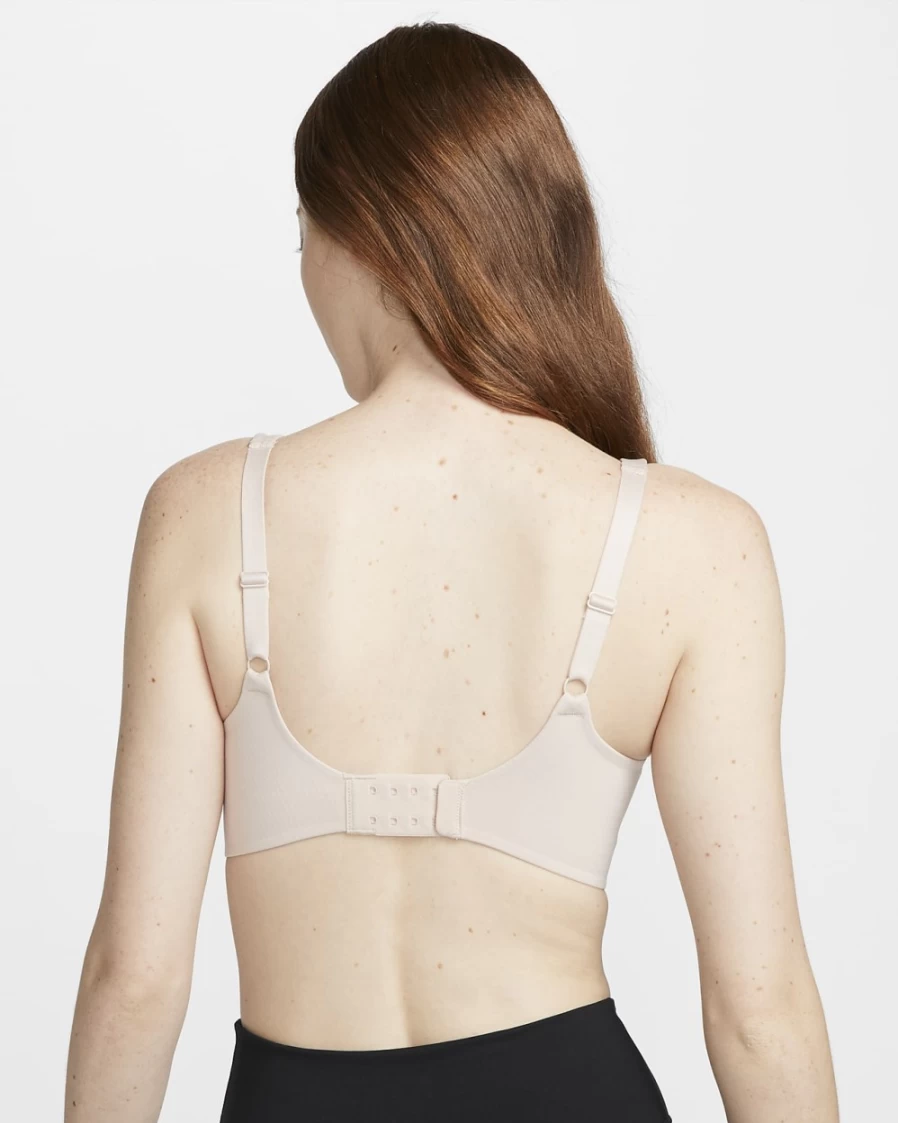 Nike Alate Light-Support Padded Sports Bra for Women - Particle Beige/Dusted Clay