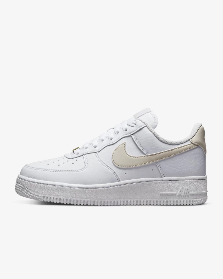 Nike Air Force 1 '07 Next Nature Women's Shoes - White/Metallic Gold/Light Orewood Brown