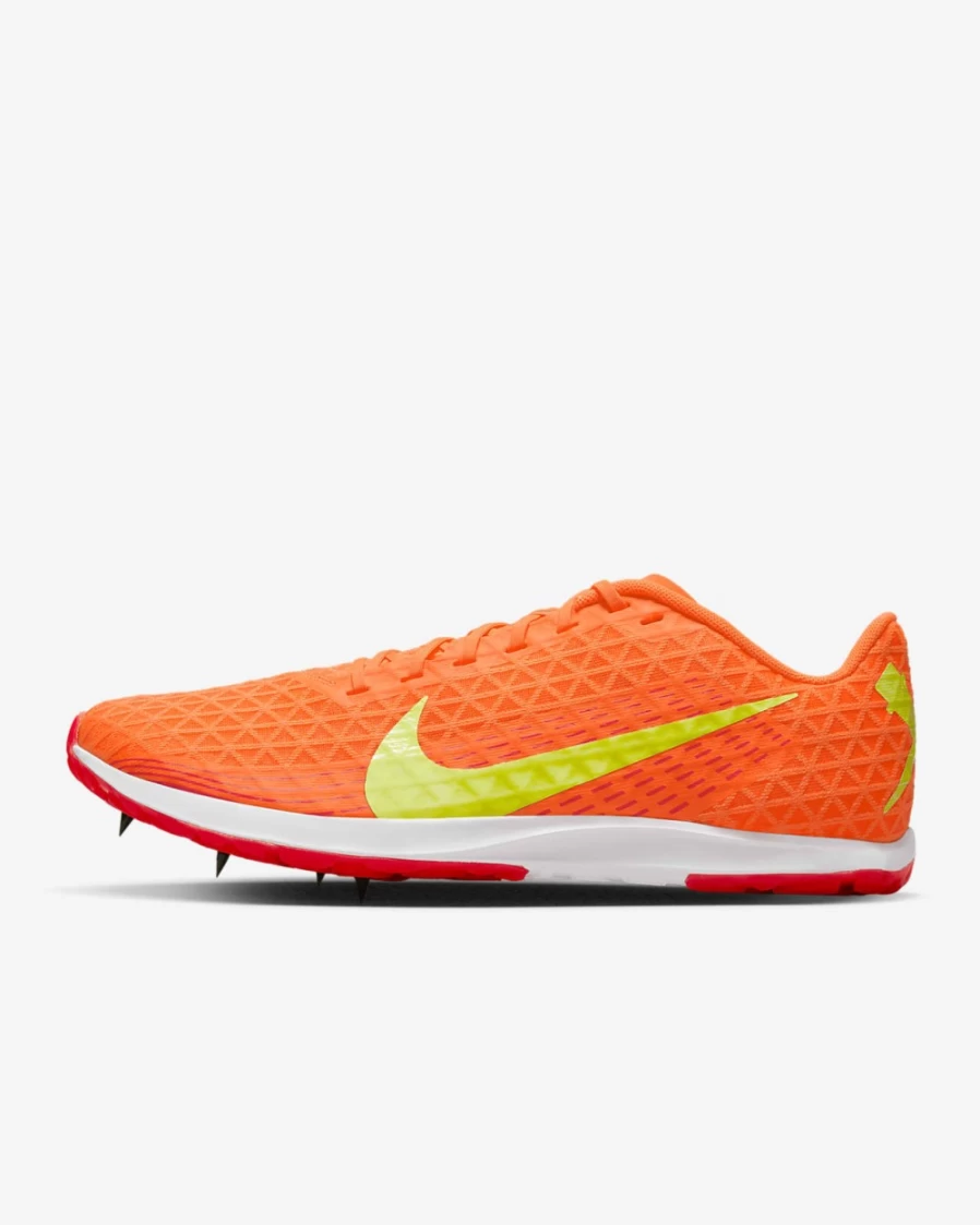 Nike Zoom Rival XC 5 Track & Field Spikes for Men & Women - Total Orange/Bright Crimson/Black/Volt Running Shoes