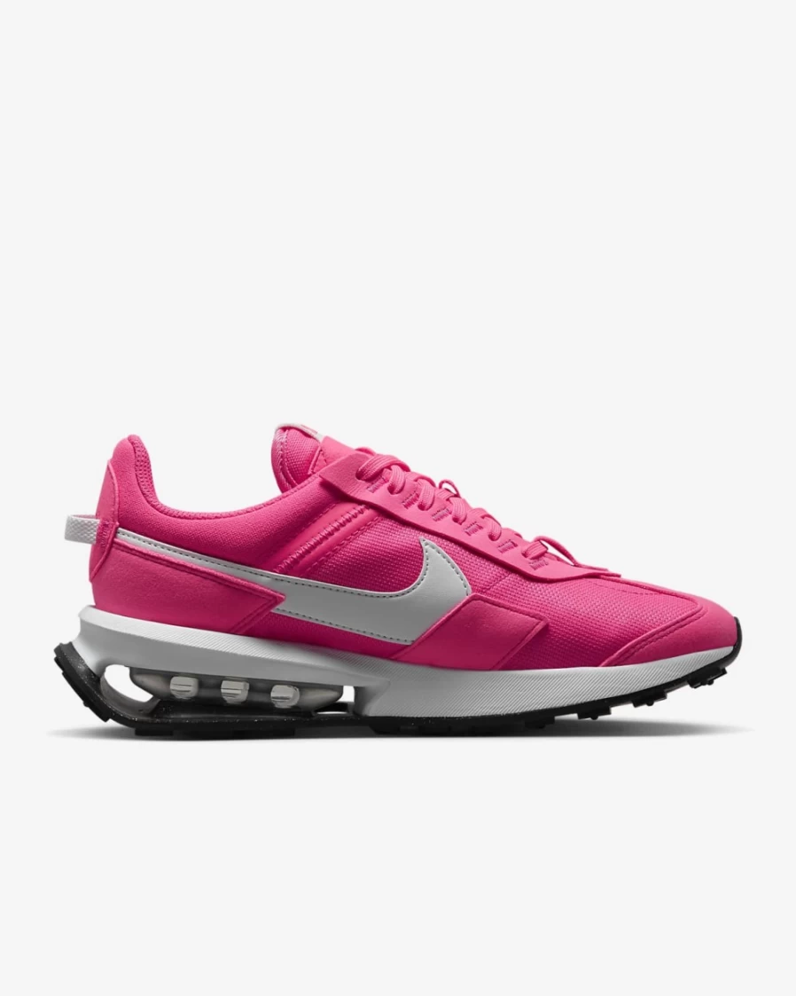 Nike Air Max Pre-Day Women's Shoes - Hyper Pink/Metallic Silver/White Athletic Running Sneakers