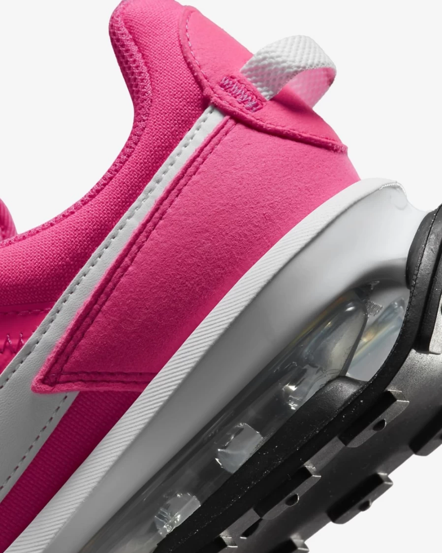 Nike Air Max Pre-Day Women's Shoes - Hyper Pink/Metallic Silver/White Athletic Running Sneakers