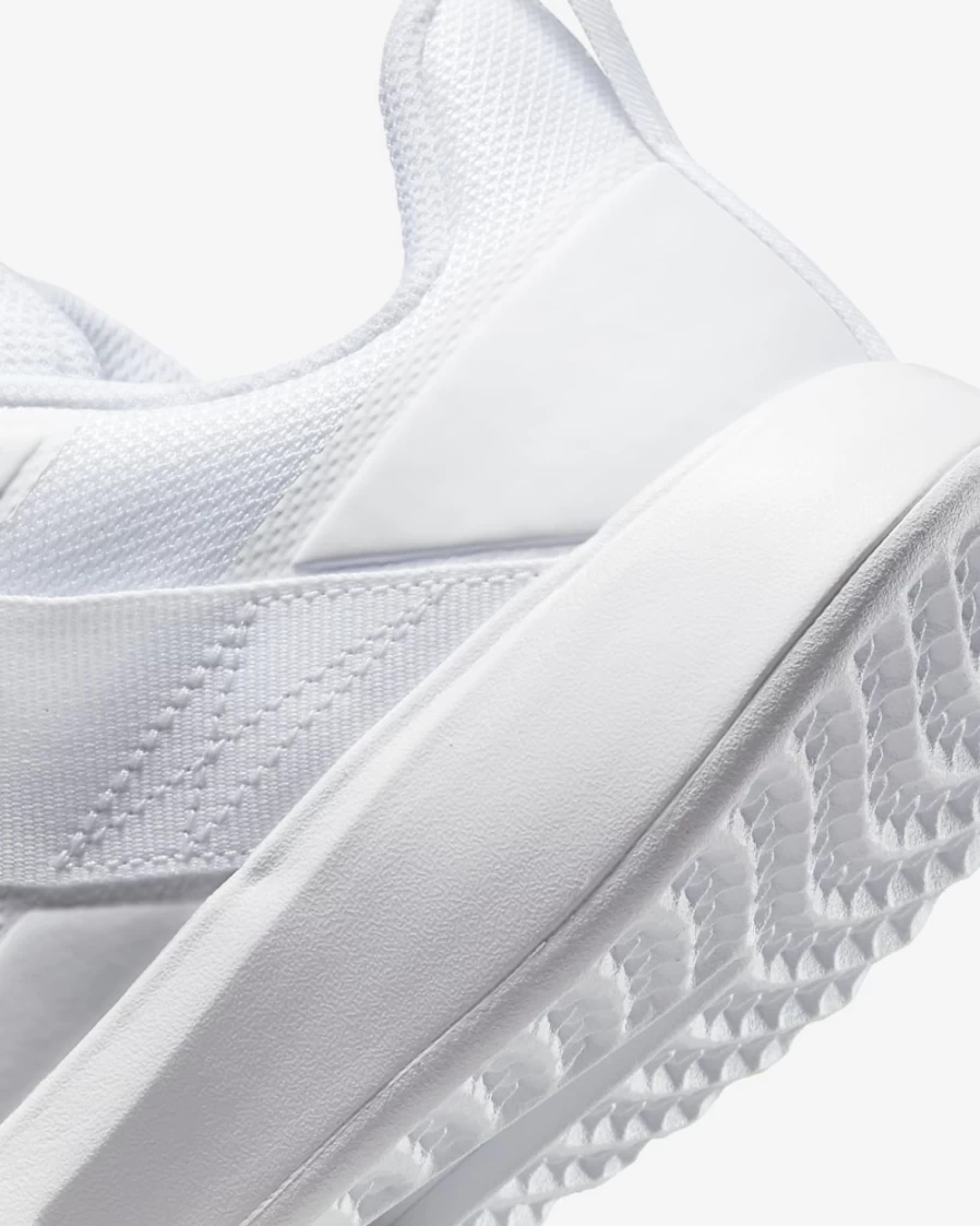 NikeCourt Vapor Lite Women's Tennis Shoes White/Metallic Silver - Hard Court Training & Match Sneakers