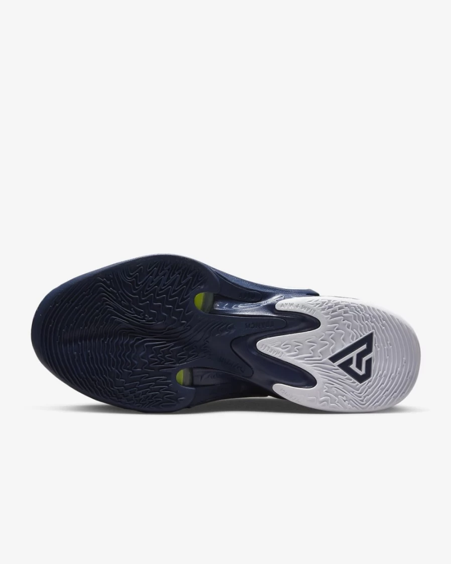 Nike Zoom Freak 4 Team Basketball Shoes for Men & Women - Midnight Navy/White