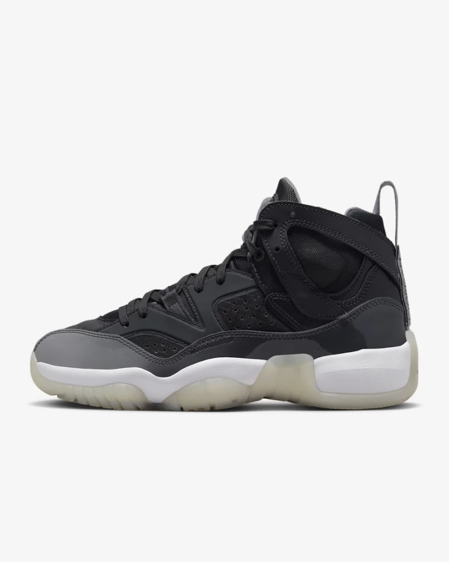 Nike Jumpman Two Trey Women's Basketball Shoes - Anthracite, Cement Grey, White, Black