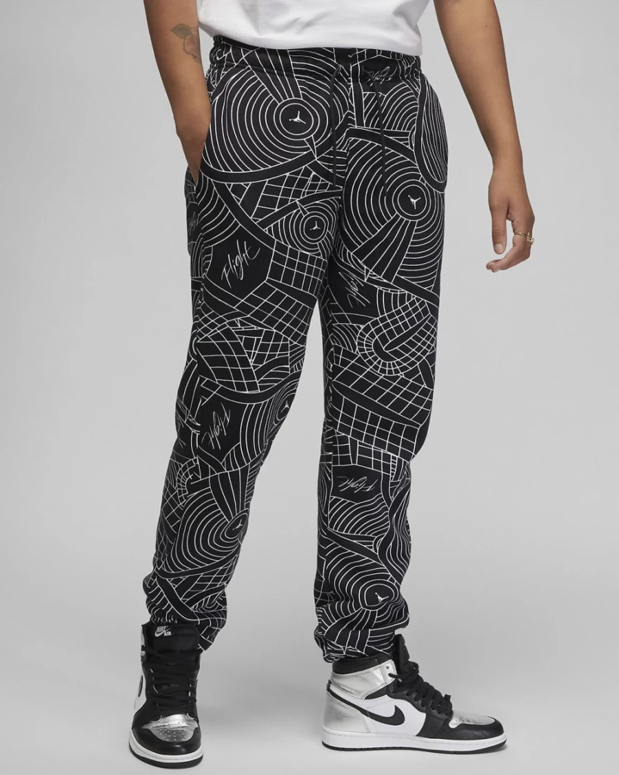 Nike Women's Jordan Brooklyn Fleece Pants - Black