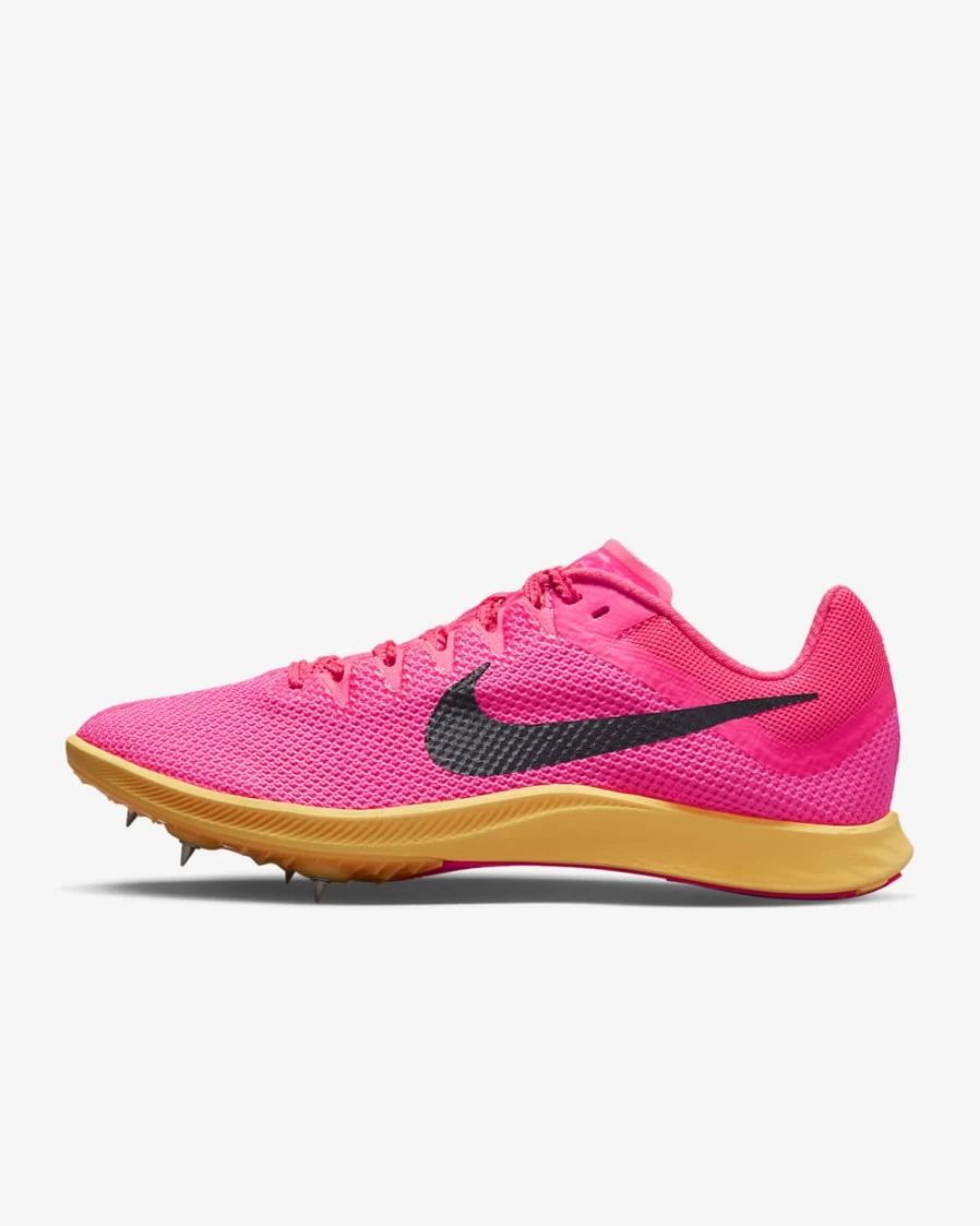 Nike Zoom Rival Track & Field Spikes for Men & Women - Hyper Pink/Laser Orange/Black Running Shoes