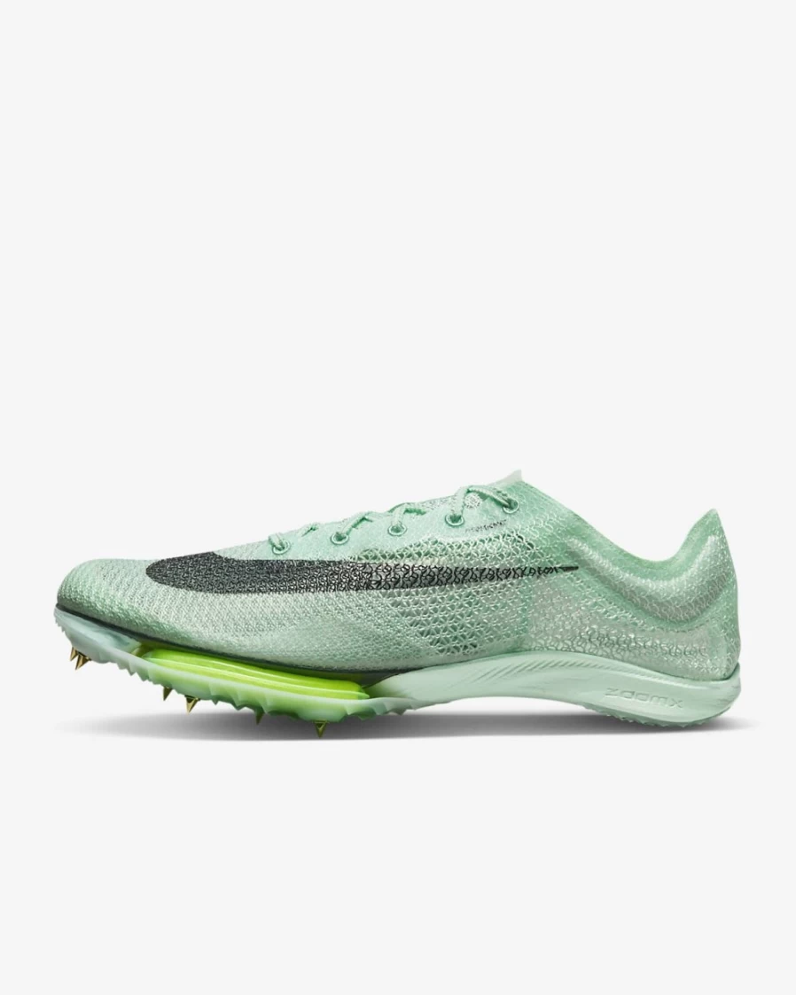Nike Air Zoom Victory Track & Field Spikes for Men & Women - Mint Foam/Volt/Cave Purple Running Shoes
