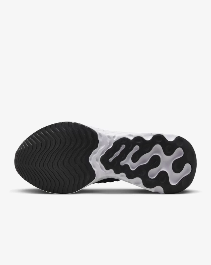 Nike React Phantom Run Flyknit 2 Women's Road Running Shoes - Black/Barely Grape/University Blue/Lilac