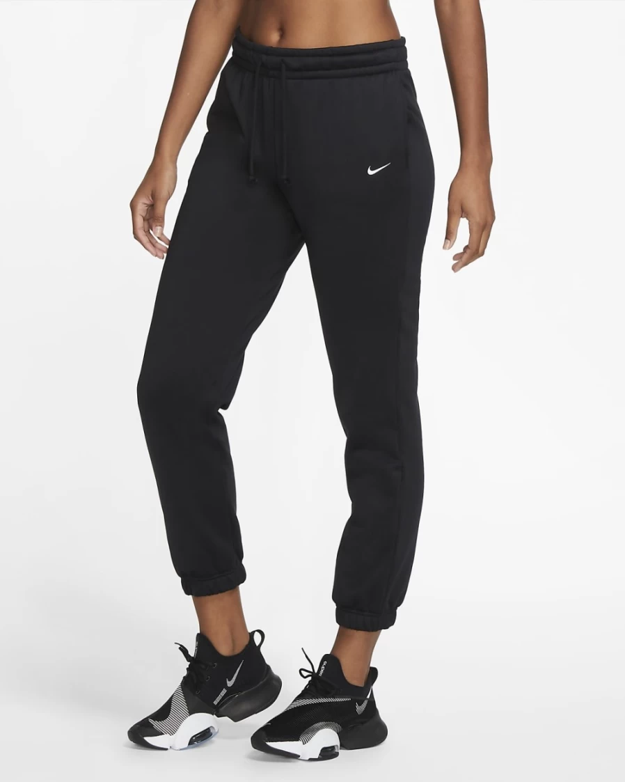 Nike Therma-FIT Women's Training Pants - Black/White, All-Weather Workout Leggings