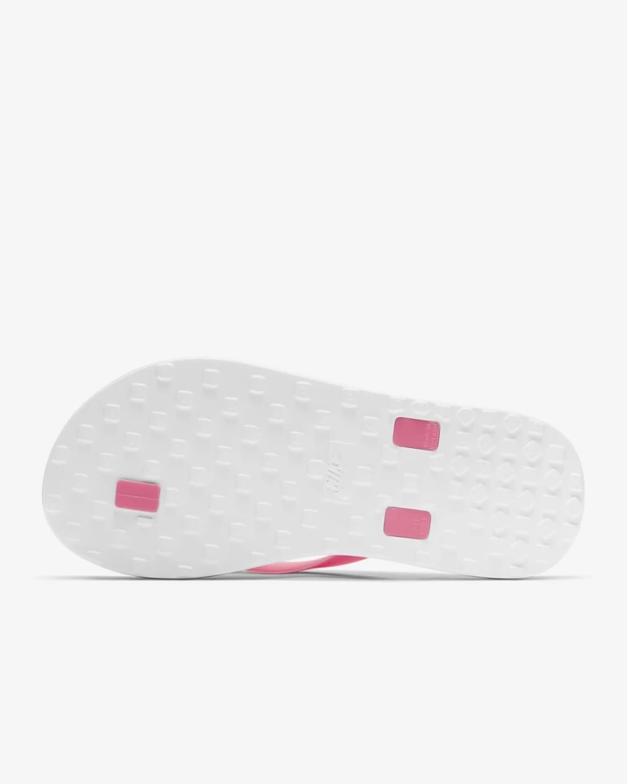 Nike Women's On Deck Slides - Black/Sunset Pulse/White Comfortable Sandals