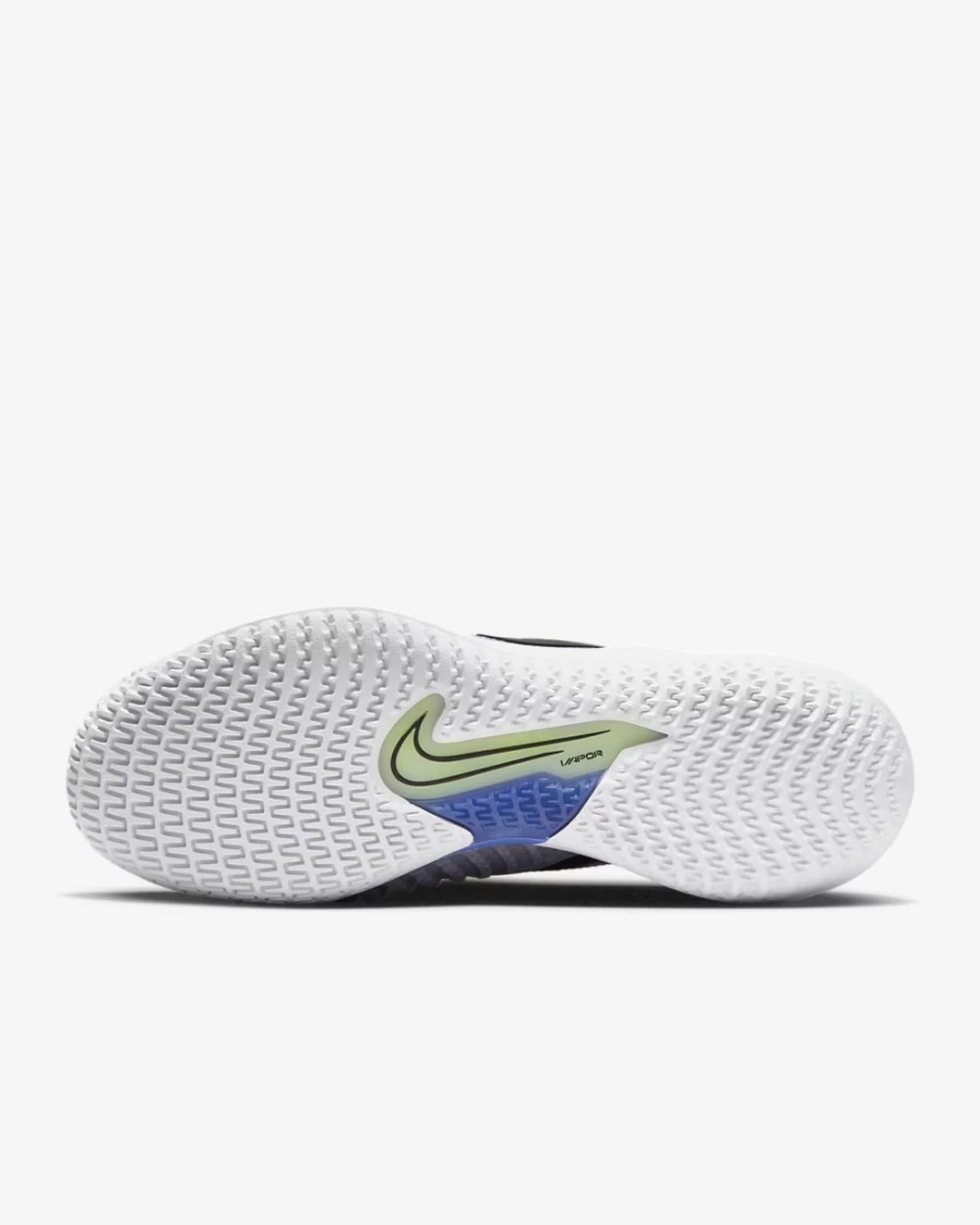 NikeCourt React Vapor NXT Women's Tennis Shoes - Medium Blue/Doll/Barely Green/Black