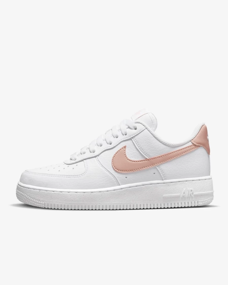 Nike Air Force 1 '07 Next Nature Women's Shoes - White/White/Arctic Orange