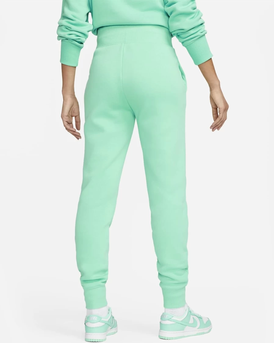 Nike Women's Light Menta High-Waisted Fleece Joggers - Sportswear Phoenix Fleece Sweatpants